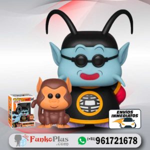 Funko Pop Dragon Ball King Kai y Bubbles