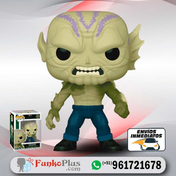 Funko Pop Marvel Secret Invasion Skrull Gravik 1331