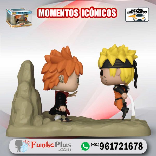 Funko Pop Moment Naruto vs Pain 1433