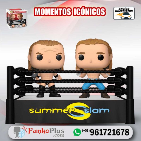 Funko Pop Moment WWE Triple H y Shawn Michaels Ring