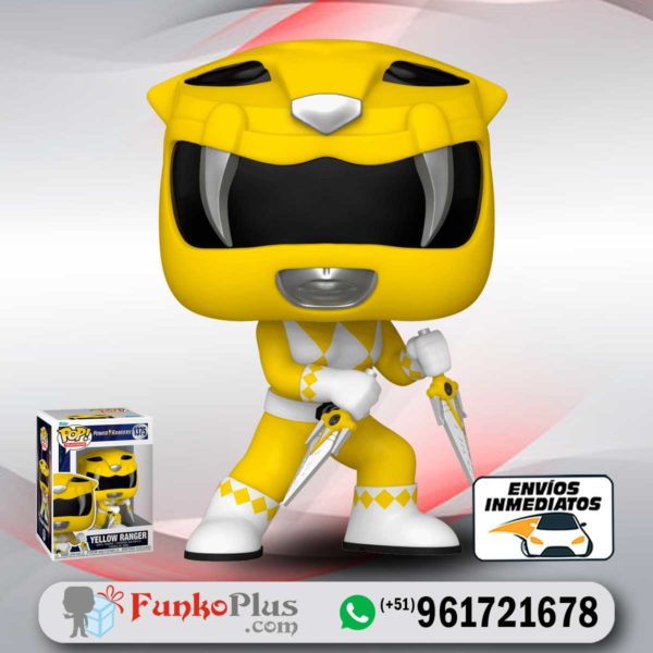 Funko Pop Power Rangers Yellow Ranger Amarillo 1375