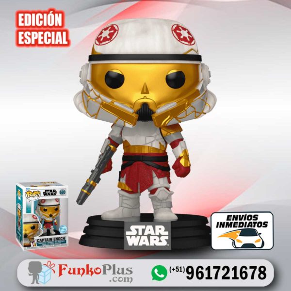 Funko Pop Star Wars Ahsoka Captain Enoch 690