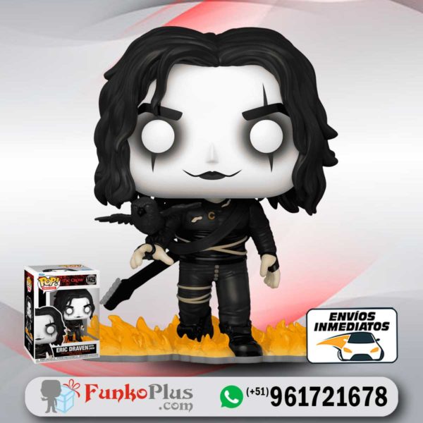 Funko Pop The Crow Eric Draven with crow 1492