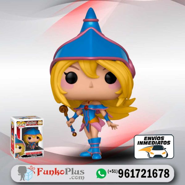 Funko Pop Yu Gi Oh Dark Magician Girl Maga Oscura