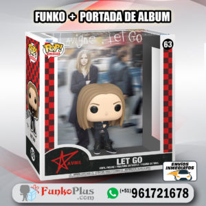 Funko Pop Album Cover Musica Avril Lavigne Let Go 63