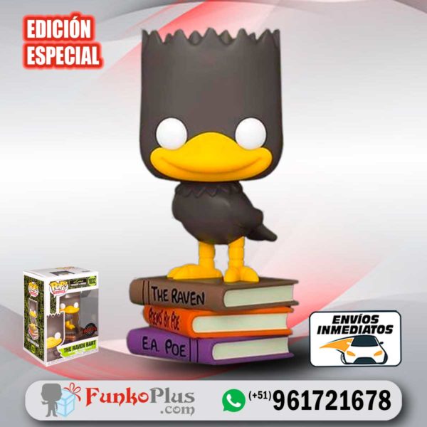 Funko Pop Los Simpson Bart cuervo