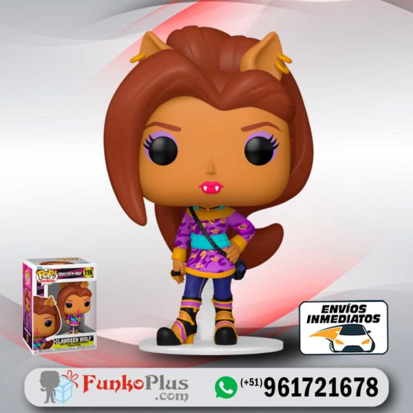 Funko Pop Monster High Clawdeen Wolf