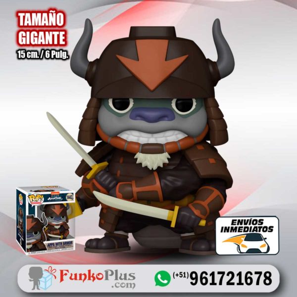 Funko Pop Nickelodeon Avatar Appa 6 pulgadas