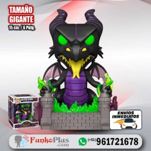 Funko Pop Deluxe Disney Bella Durmiente Malefica Dragon 1453