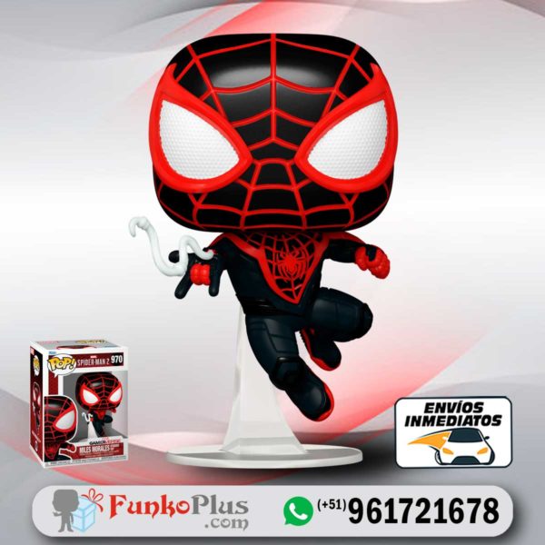 Funko Pop Marvel Spiderman Miles Morales 970