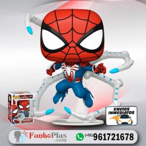 Funko Pop Marvel Spiderman Peter Parker advanced suit