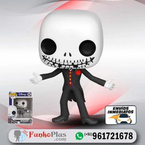 Funko Pop Disney Extraño mundo de Jack Jack Skellington 1381