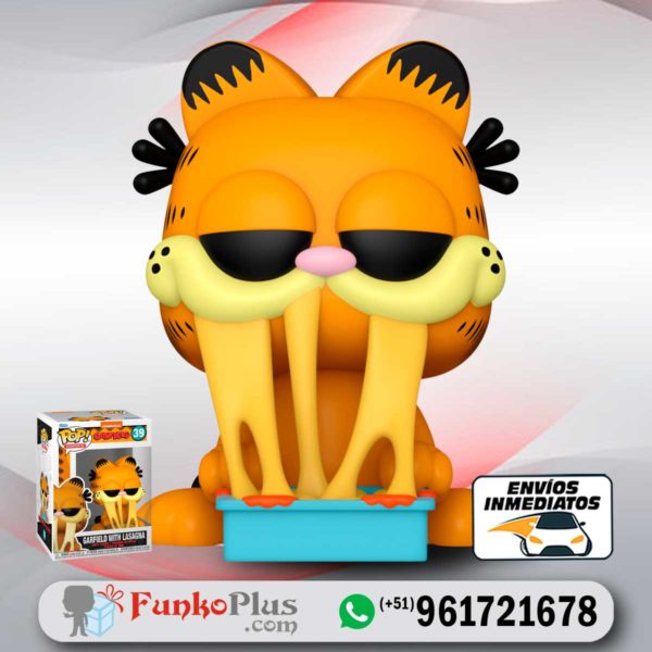 Funko Pop Gato Garfield Lasagna 39