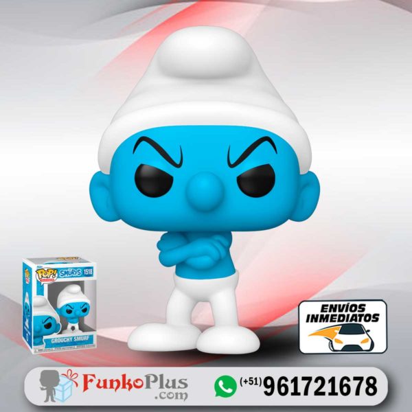 Funko Pop Smurfs Grouchy Pitufo Gruñón 1518