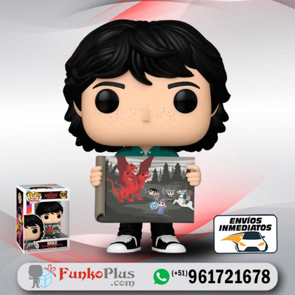 Funko Pop Stranger Things Mike 1539