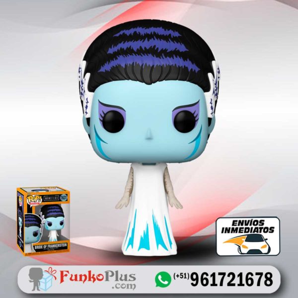 Funko Pop Terror Universal Monsters Bride of Frankenstein 1631