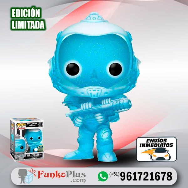 Funko Pop DC Comics Batman y Robin Mr Freeze 342