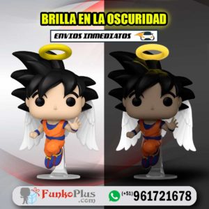 Funko Pop Dragon Ball Goku con alas 1430 CHASE GLOW Brilla en la oscuridad