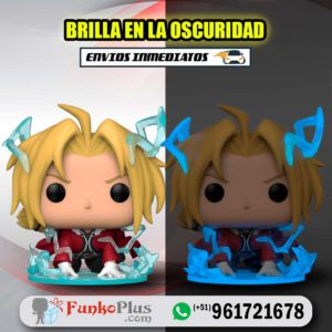 Funko Pop Fullmetal Alchemist Edward Elric CHASE GLOW Brilla en la oscuridad