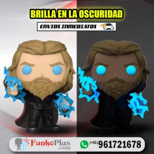 Funko Pop Marvel Avengers Endgame Thor GLOW Brilla en la oscuridad 1117