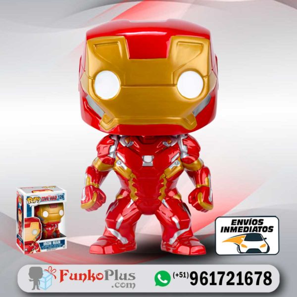 Funko Pop Marvel Civil War Iron Man 126