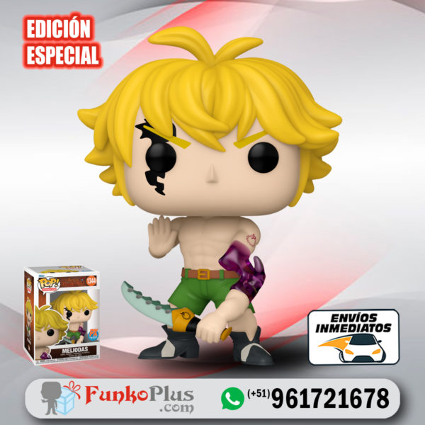 Funko Pop Seven Deadly Sins Meliodas 1344