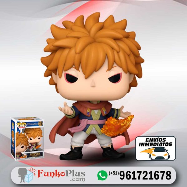 Funko Pop Black Clover Leopold 1719