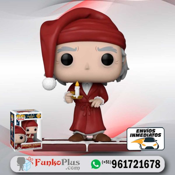 Funko Pop Cuento de Navidad Scrooge 38